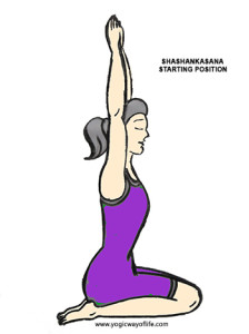 Shashankasana - Starting Pose