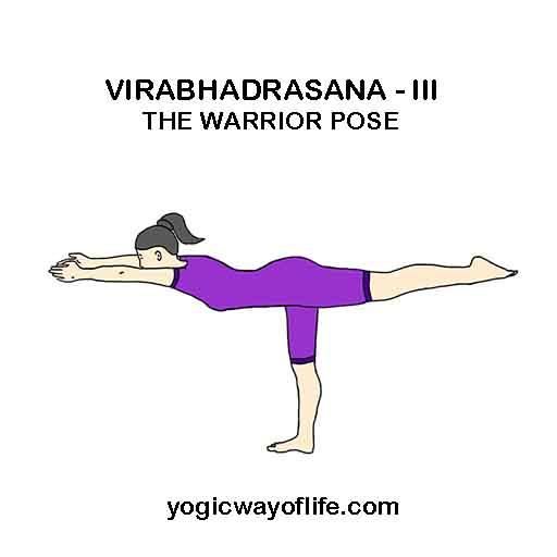 Virabhadrasana III - Warrior Pose