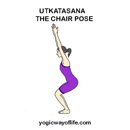 Utkatasana - Chair Pose