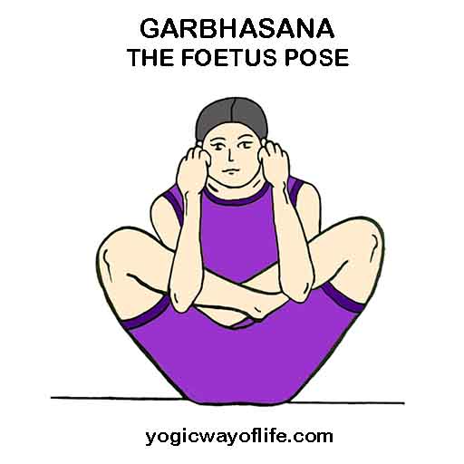 Garbhasana - Foetus Pose