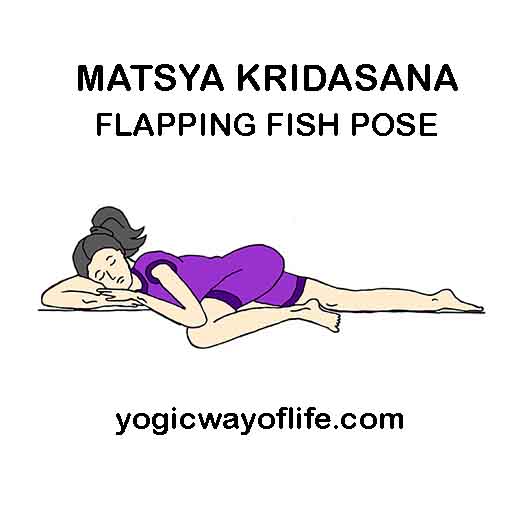 MATSYA KRIDASANA - Flapping Fish Pose