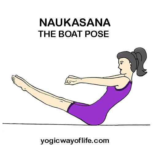 NAUKASANA - boat Pose