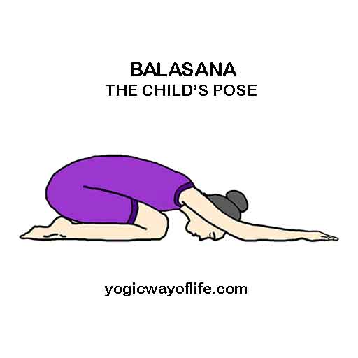 balasana - The Child's Pose