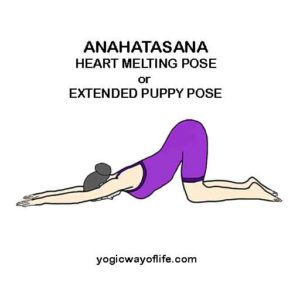Anahatasana - Heart Melting Pose