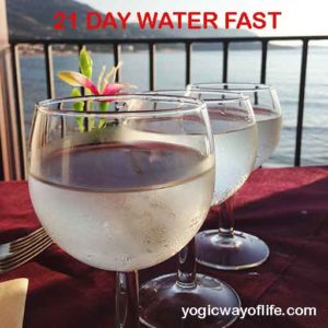 21 DAY WATER FAST