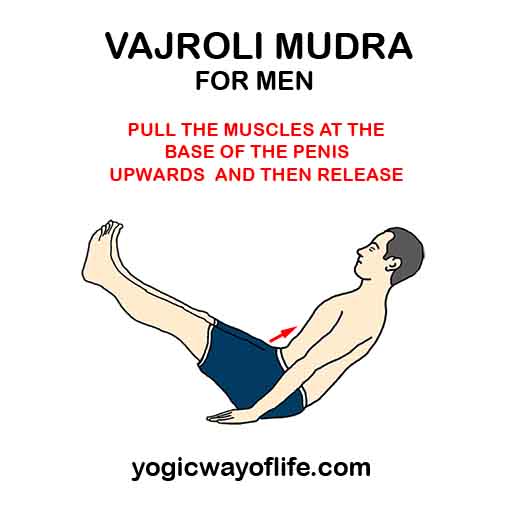 Vajroli Mudra for Men - Asana