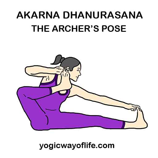 Akarna Dhanurasana or Archer Pose